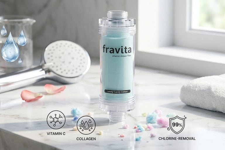 FRAVITA Shower Filter - Ocean Blue Lemon