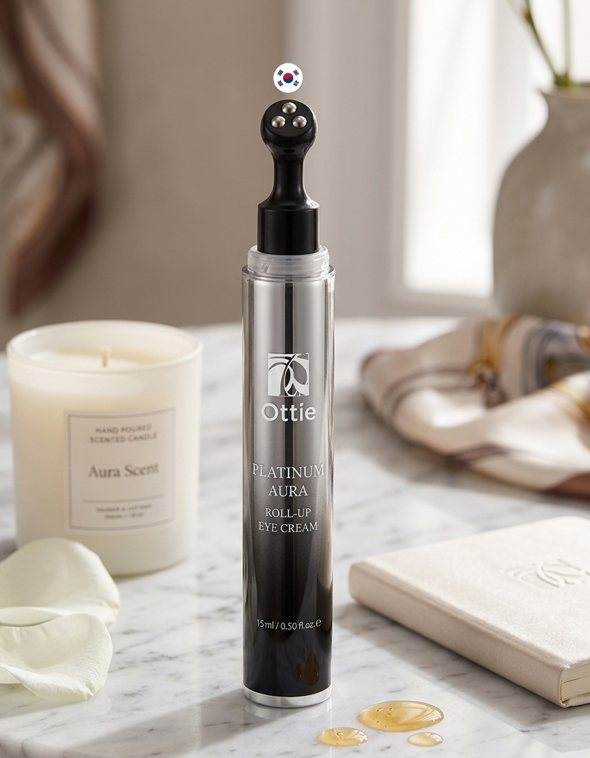 Ottie Platinum Aura Roll-on Eye Cream [15ml]