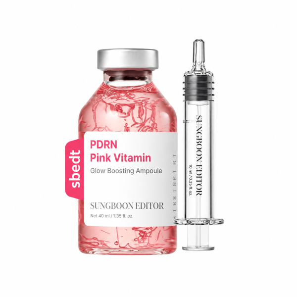 Sungboon Editor - PDRN Pink Vitamin Glow Boosting Ampoule 40ml