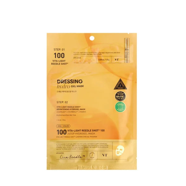 VT Cosmetics – Vita-Light Reedle Shot 100 2 Step Mask (1.5g + 33g)