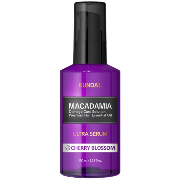 KUNDAL – Macadamia Hair Serum (Cherry Blossom), 100ml